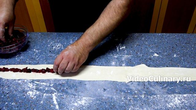 Ханукальный пирог с вишней и Конкурс - Рецепт Бабушки Эммы смотреть онлайн