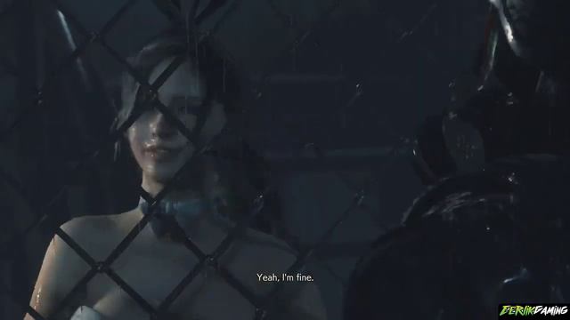 Resident Evil 2 Remake Claire Redfield Playboy Bunny Outfit Mod Gameplay Part-2