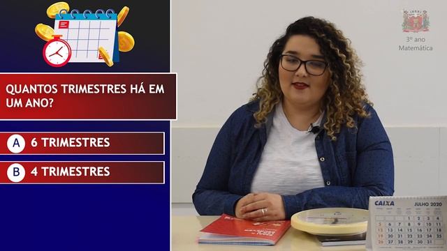3º ano Matemática - Para Fazer em Casa: REPOSIÇÃO - Semana 08 смотреть онлайн