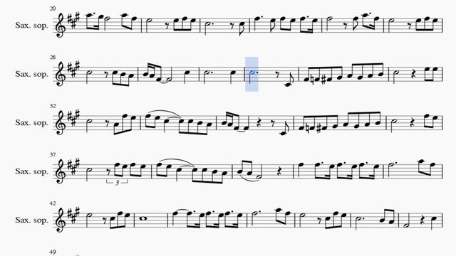 Partitura El Condor pasa versión dos Saxofón Soprano смотреть онлайн
