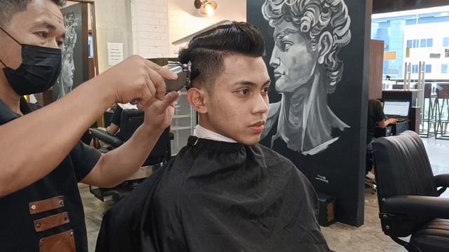 FADE POMPADOUR HAIRSTYLE 💈💯👍