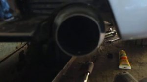 Звук глушителя RS-R на стоковой трассе Mitsubishi Lancer IX Wagon