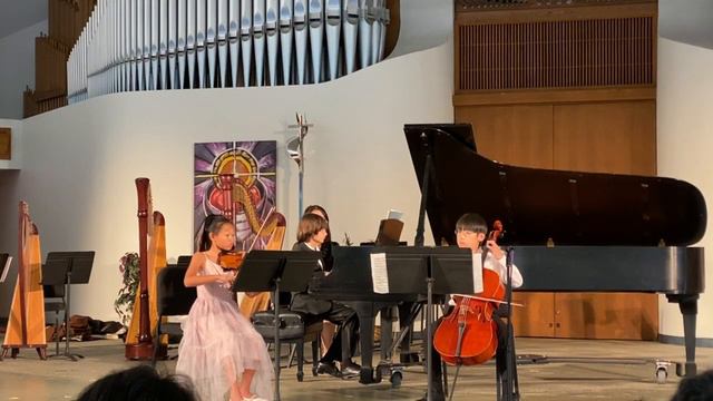 Mendelssohn: Piano Trio No.1 in D Minor | Concordia University Musical Festival смотреть онлайн