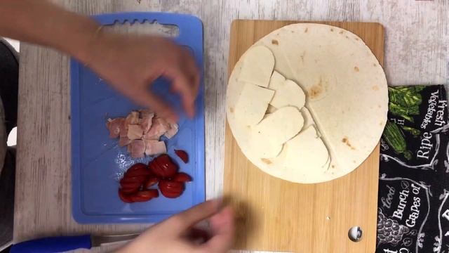 Лепёшка с начинкой