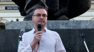 Jovo Bakić - PROTEST PROTIV RUDARENJA U NOVOM SADU, 07.08.2024