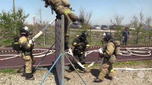 Смотр-конкурс "Лучший газодымозащитник" и "Лучшее звено газодымозащитной службы"