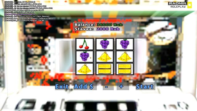 RADMIR RP CRMP - ВОЗМОЖНО ЛИ ВЫИГРАТЬ В АВТОМАТАХ? смотреть онлайн