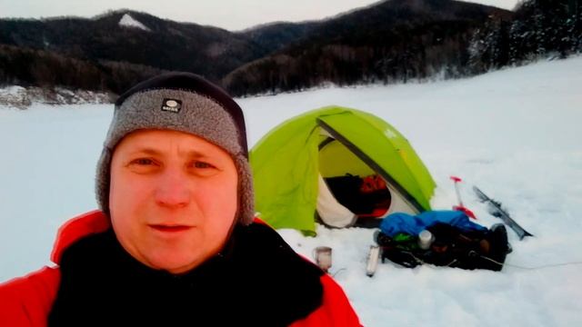 Сноукайтинг, соло поход Красноярское море смотреть онлайн