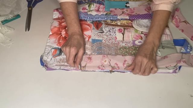 СУМКА ПЭЧВОРК В ДЕРЕВЕНСКОМ СТИЛЕ ПРЕЛЕСТЬ ПРЕЛЕСТНАЯ Мастер класс #геллачара