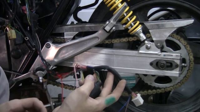 Honda CB400 #18 Установка сигнализации по шаговая инструкция смотреть онлайн