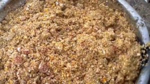 Готовлю кашу для нутрий