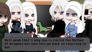 House of the dragon react to Daenerys Targaryen