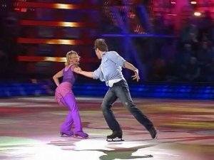 Первый этап. Ирина Лобачева, Денис Матросов. Лед и пламень. Фрагмент выпуска от 19.09.2010