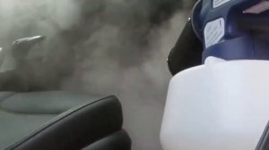 Обработка сухим туманом салона автомобиля