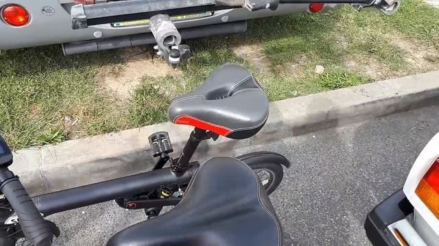 Электровелосипед Xiaomi QiCycle пробег 1500 км. смотреть онлайн