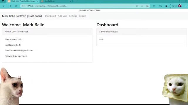 FULL-STACK WEB DEVELOPMENT | HTML,CSS,BOOTSTRAP,JAVASCRIPT, PHP/MYSQL | XAMPP APACHE |  012