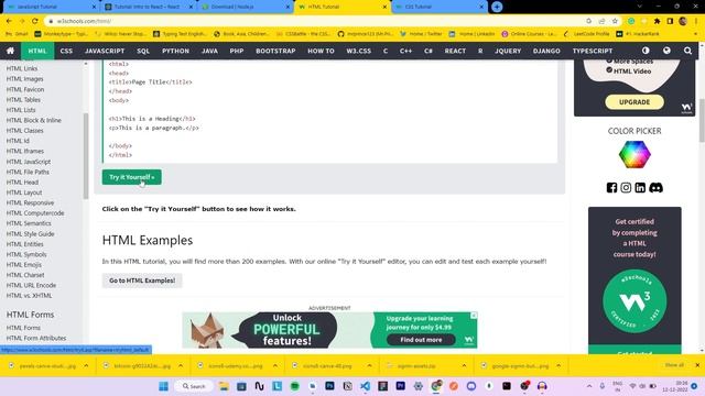 Complete Roadmap for Front-End Web Development | Free Resources | HTML | CSS | JavaScript | React.j