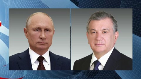 Сотрудничество Москвы и Ташкента было в центре внимания телефонного разговора В.Путина и Ш.Мирзиеева