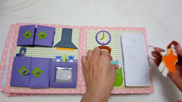 Doll house/Кукольный дом 19 (г.Ульяновск)/Мягкая развивающая книжка/Quiet book/ смотреть онлайн