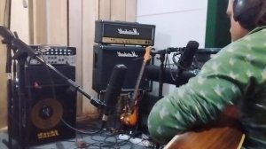 Запись ритм-гитары. Восьмые переменным штрихом