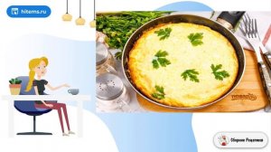 Омлет с сыром рикотта. Рецепты на стол