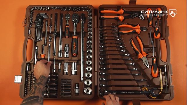 Обзор набора инструментов Ombra OMT143SL | Ситилинк смотреть онлайн