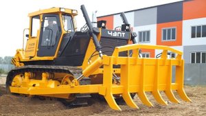 Бульдозер корчеватель ЧЗПТ