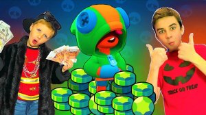 КУПИЛИ ЛЕГУ ДОНАТ НА ЛЕОНА Brawl Stars с Crazy Богдаш!