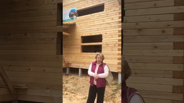 МО г.Мажайск дом из профилированного бруса 145х195 мм по индивидуальному проекту (9*12)метра смотреть онлайн
