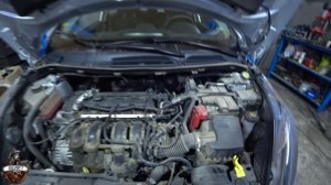 Форд Фиеста 2018 обзор и тест-драйв / Смотрим Ford Fiesta на подъемнике.