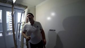 Шпаклёвка стен машинная в больших объёмах, как это работает