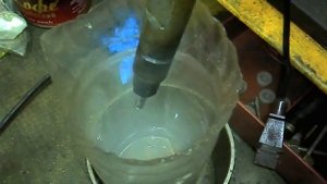 Работа форсунки двигателя AFN до замены распылителя и после