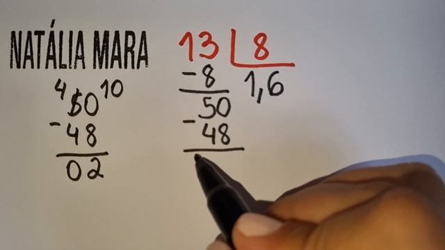 13 dividido por 8 | Como dividir 13 por 8 | 13/8 | 13:8 | 13÷8 | COMO DIVIDIR O RESTO DE UMA DIVISÃ смотреть онлайн