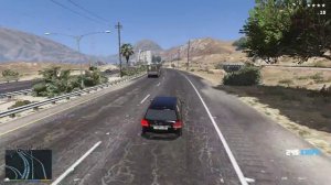 GTA 5 Toyota Land Cruiser 200 V8 VXR броне крузак держался до последнего в гта 5,