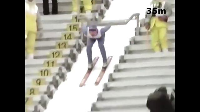 Eddie Edwards 55m ? - K89 Calgary 1988