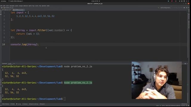 JavaScript array filter
