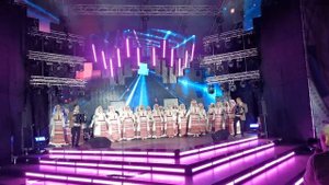 Народный хор "Голоса Полесья" (Гомель) на фестивале "Зов Полесья" с кавер-версией песни "Лабутены".