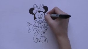 Рисуем Минни Маус