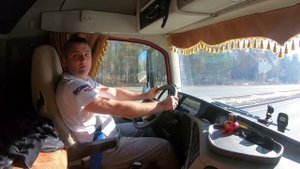 $562 Впервые за рулем Вольво!!! Так кто же SCANIA или VOLVO)))