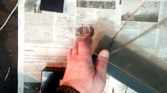 модернизация хронографа,установил акамулятор.