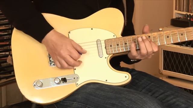 1968 Fender Telecaster plus 1984 Kitty Hawk Junior Top and cab Overdrive channel смотреть онлайн