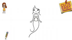 How to Draw a Mermaid Easy Step by Step