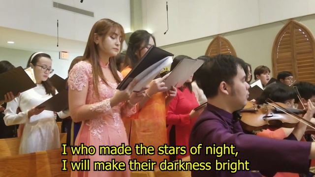 Here I am, Lord - Dan Schutte - Choir of Asian Mass 2022 led by Khang Duy Nguyen смотреть онлайн