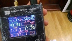 Antenna Retevis RHD-701 & RHD-771 SWR test