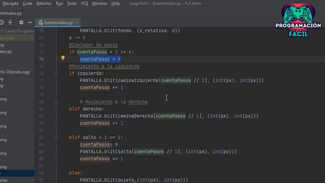 Añadir PERSONAJE de juego, ANIMACIONES de MOVIMIENTO y CONTROLES - Pygame de cero - Capítulo 5 смотреть онлайн