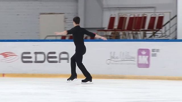 Первенство России среди юниоров 2019 Юнoши Короткая программа 11# Роман САВОСИН МОС смотреть онлайн