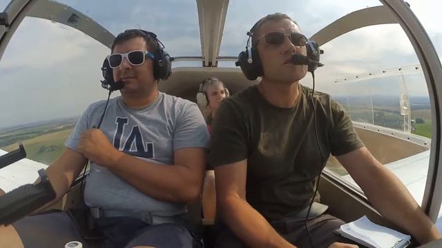 Полет над город Щучин (Беларусь)