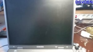 Ноутбук с выпуска находок SAMSUNG P29 - Первое включение