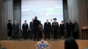 Фестиваль искусств  "Опаленные войной"! - 2012г  Вокальный ансамбль Александра Караулова