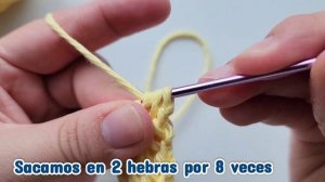 Llaveros Tejidos para VENDER| Flor con punto Tunecino|Tutorial paso a paso|